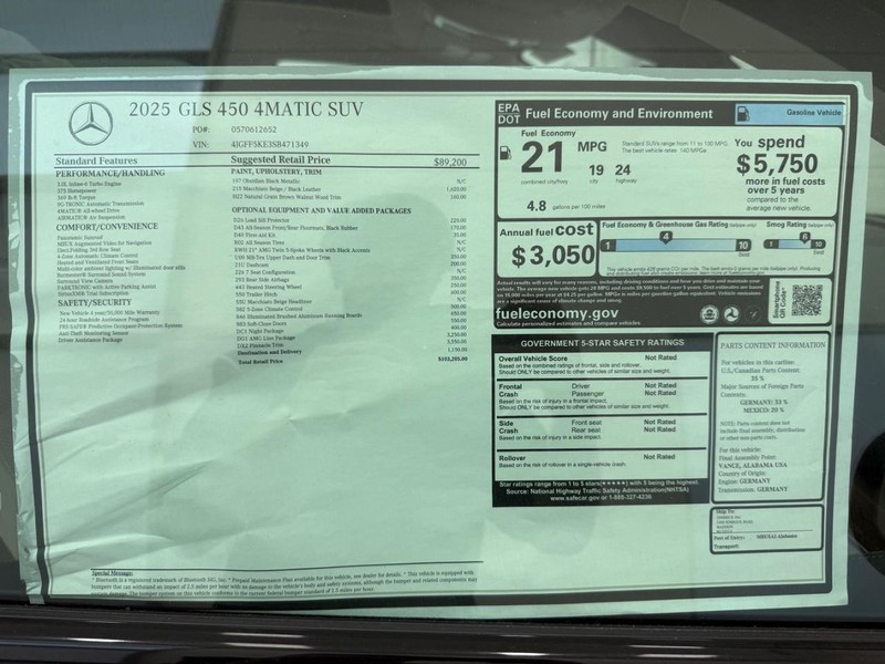 Mercedes-Benz GLS Vehicle Image 4