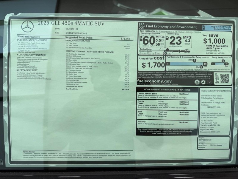 Mercedes-Benz GLE Vehicle Image 4