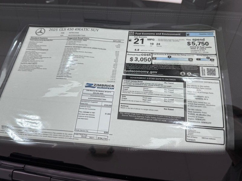 Mercedes-Benz GLS Vehicle Image 4