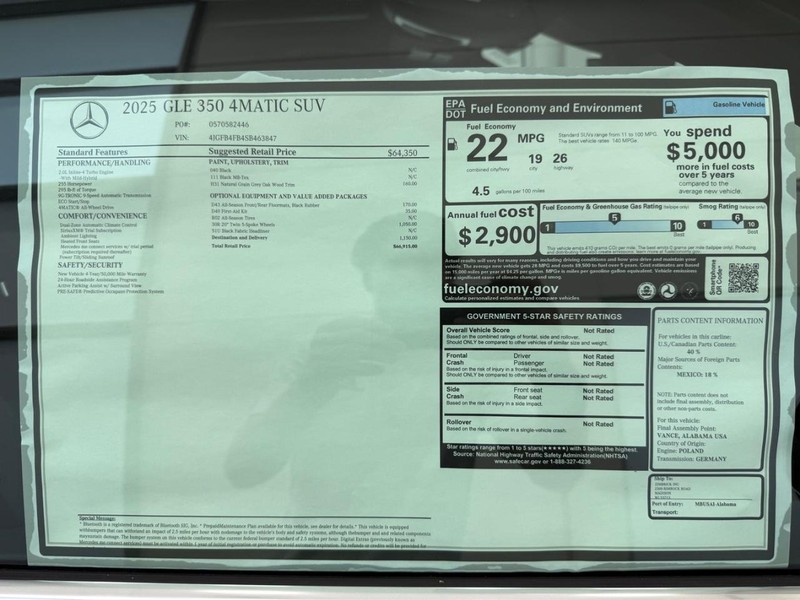 Mercedes-Benz GLE Vehicle Image 3