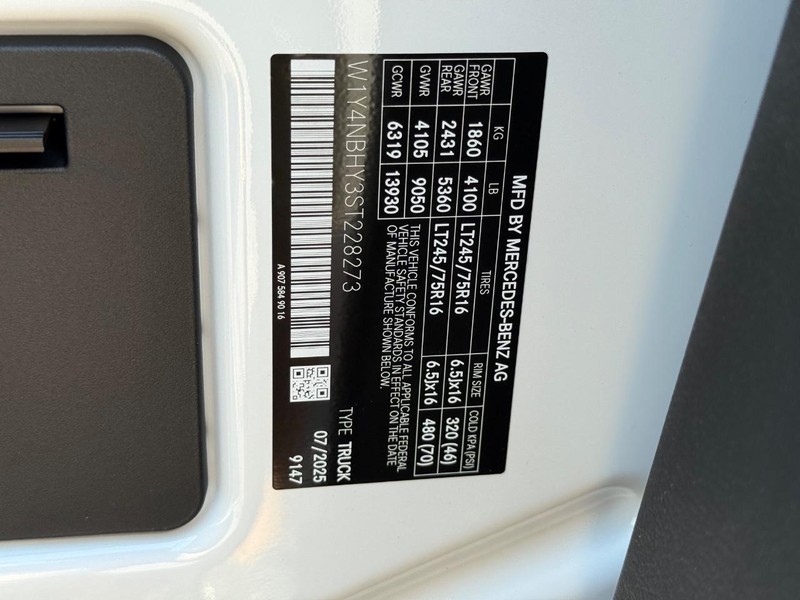 Mercedes-Benz Sprinter Cargo Van Vehicle Image 16