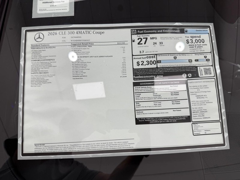 Mercedes-Benz CLE Vehicle Image 4
