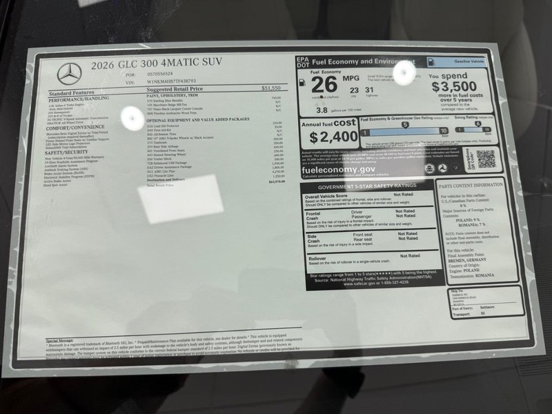Mercedes-Benz GLC Vehicle Image 4