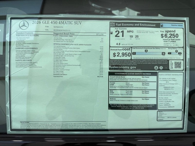 Mercedes-Benz GLE Vehicle Image 4