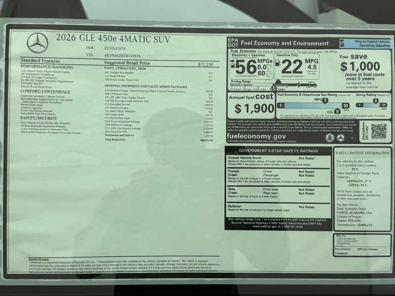 Mercedes-Benz GLE Vehicle Image 4