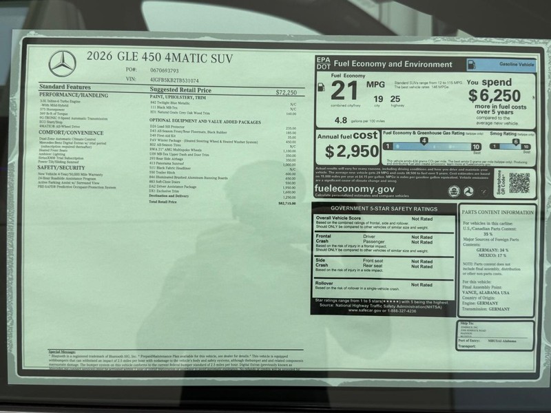 Mercedes-Benz GLE Vehicle Image 4