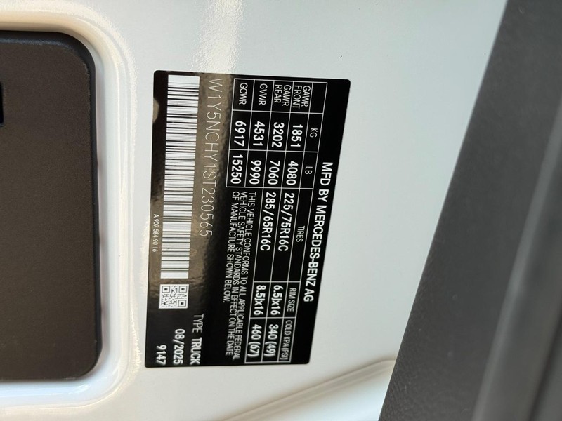 Mercedes-Benz Sprinter Cargo Van Vehicle Image 17