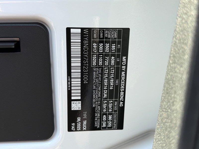 Mercedes-Benz Sprinter Cargo Van Vehicle Image 18