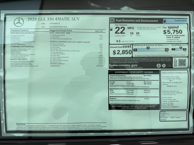 Mercedes-Benz GLE Vehicle Image 4