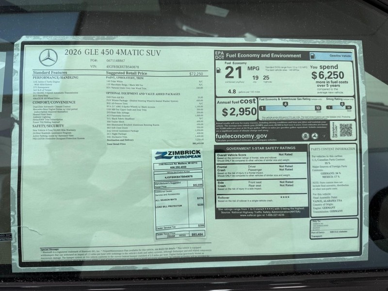 Mercedes-Benz GLE Vehicle Image 4