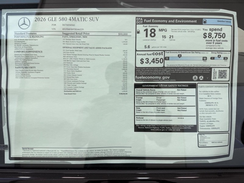 Mercedes-Benz GLE Vehicle Image 4