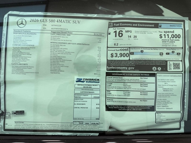 Mercedes-Benz GLS Vehicle Image 4