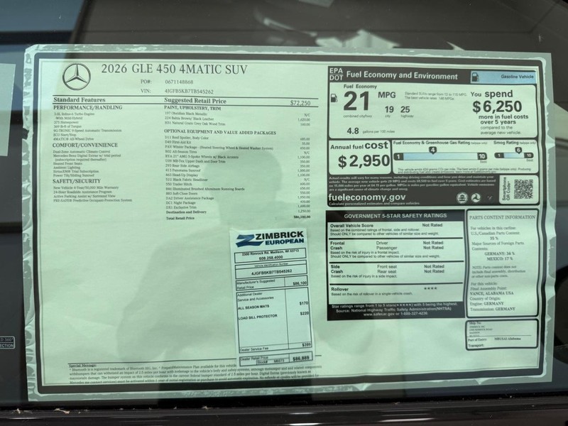 Mercedes-Benz GLE Vehicle Image 4