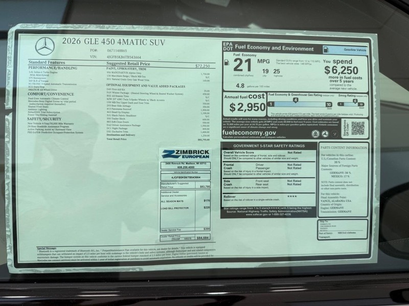 Mercedes-Benz GLE Vehicle Image 4