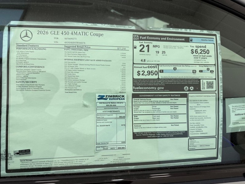 Mercedes-Benz GLE Vehicle Image 4