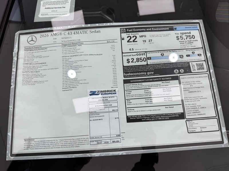 Mercedes-Benz C-Class Vehicle Image 4