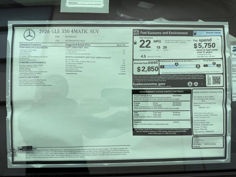 Mercedes-Benz GLE Vehicle Image 4