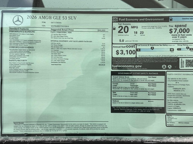 Mercedes-Benz GLE Vehicle Image 4