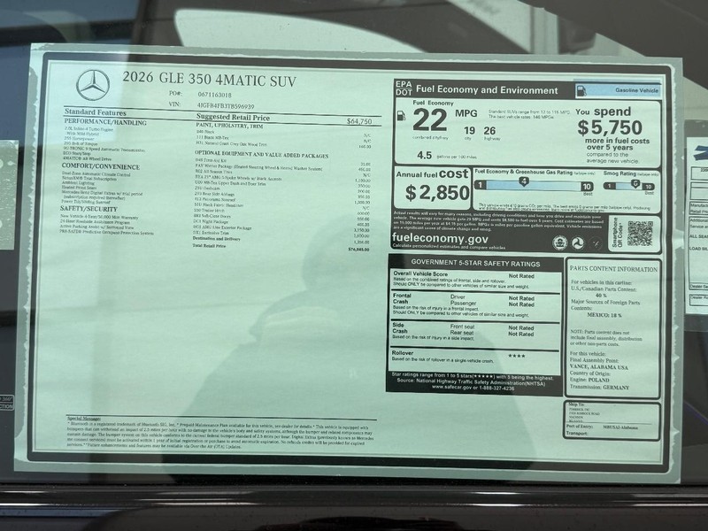 Mercedes-Benz GLE Vehicle Image 4