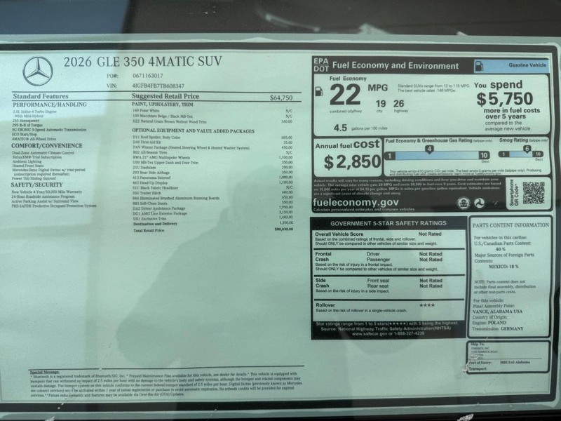 Mercedes-Benz GLE Vehicle Image 4