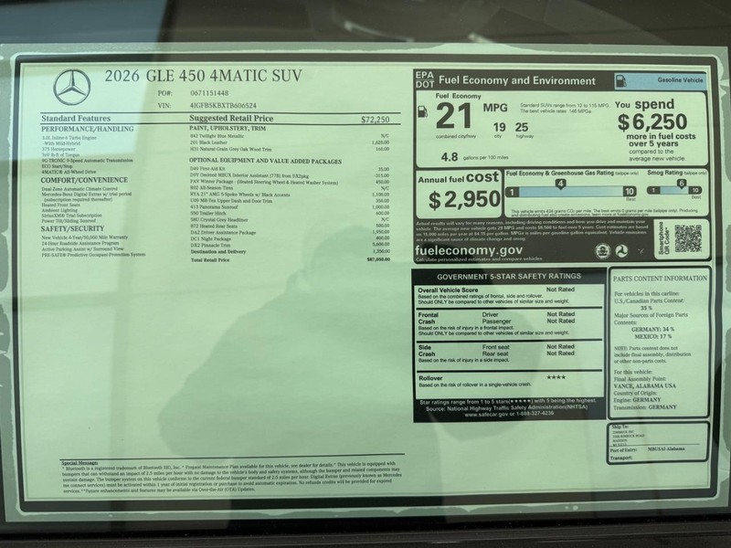 Mercedes-Benz GLE Vehicle Image 4