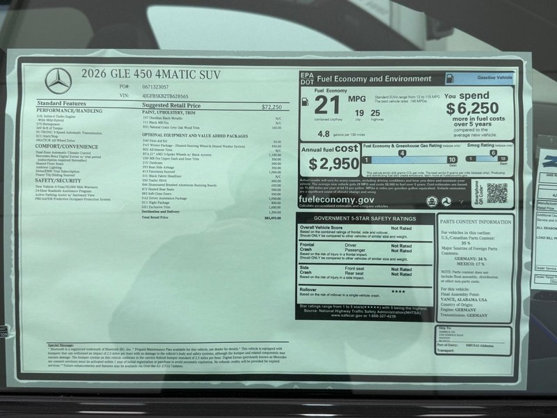 Mercedes-Benz GLE Vehicle Image 4