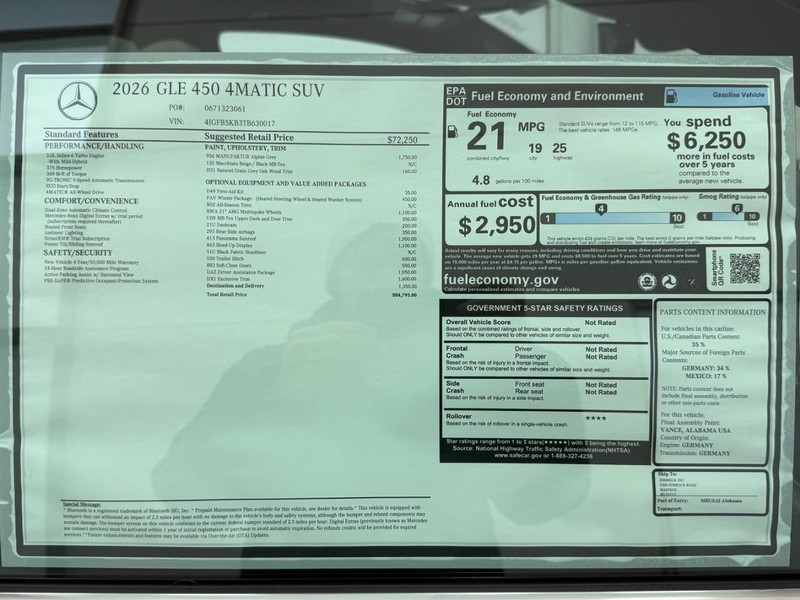 Mercedes-Benz GLE Vehicle Image 4