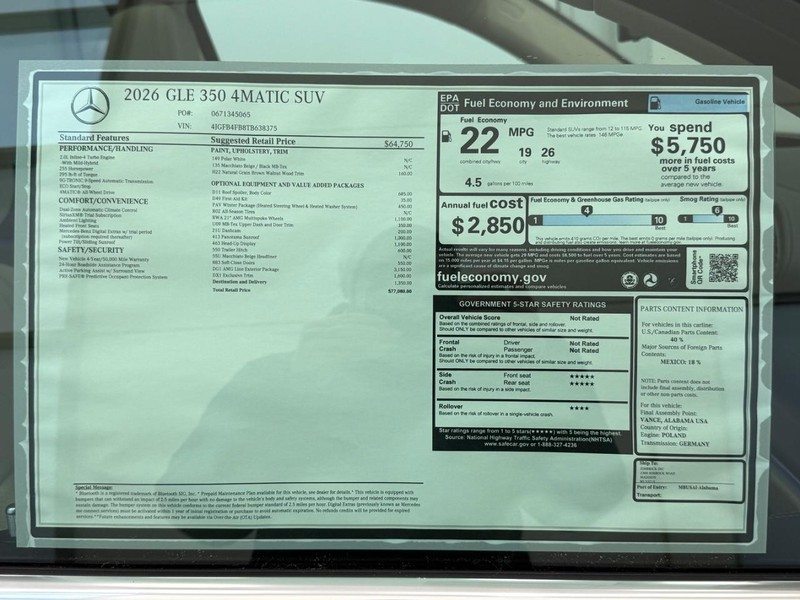 Mercedes-Benz GLE Vehicle Image 4