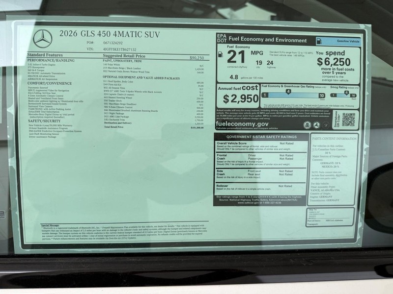 Mercedes-Benz GLS Vehicle Image 4