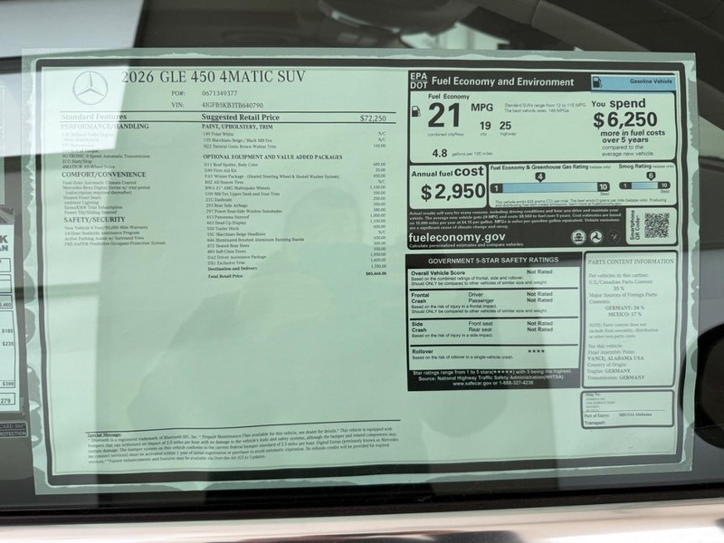 Mercedes-Benz GLE Vehicle Image 4