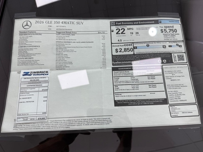 Mercedes-Benz GLE Vehicle Image 4