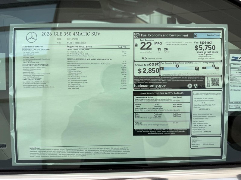 Mercedes-Benz GLE Vehicle Image 4