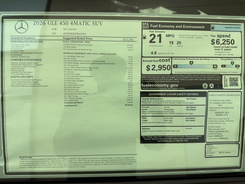 Mercedes-Benz GLE Vehicle Image 4