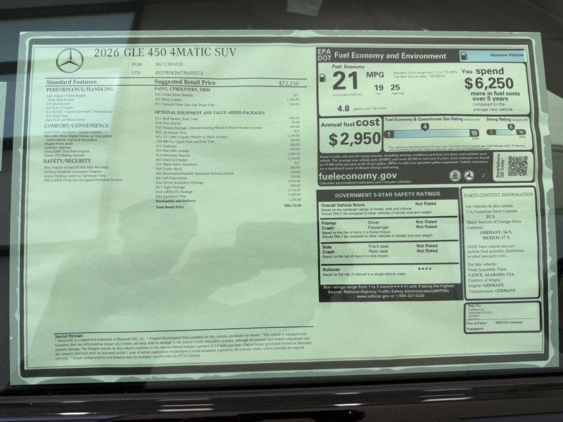 Mercedes-Benz GLE Vehicle Image 4