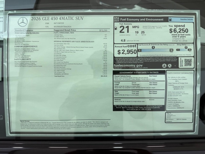 Mercedes-Benz GLE Vehicle Image 4