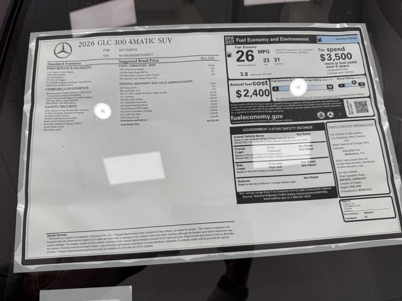 Mercedes-Benz GLC Vehicle Image 4