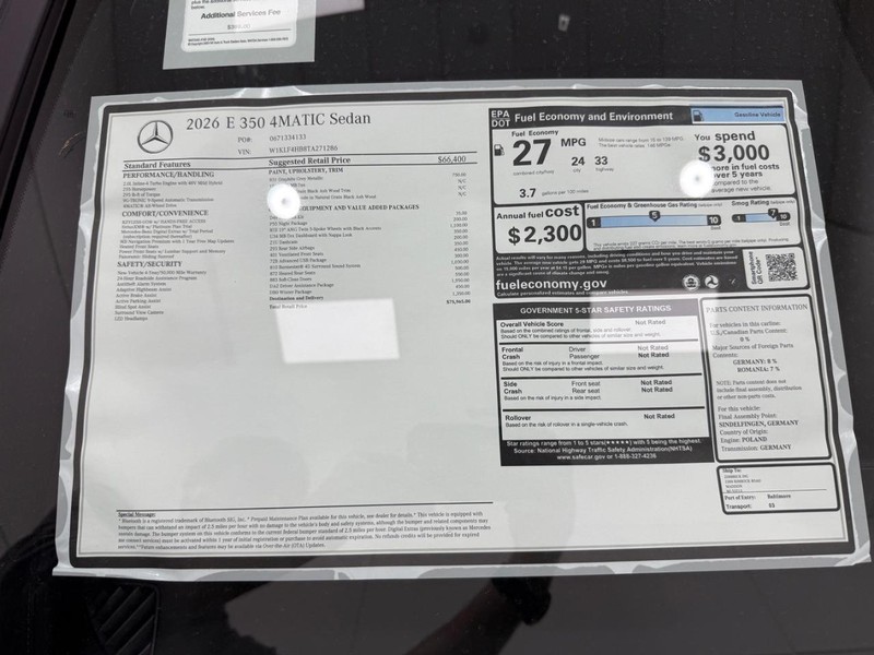 Mercedes-Benz E-Class Vehicle Image 4