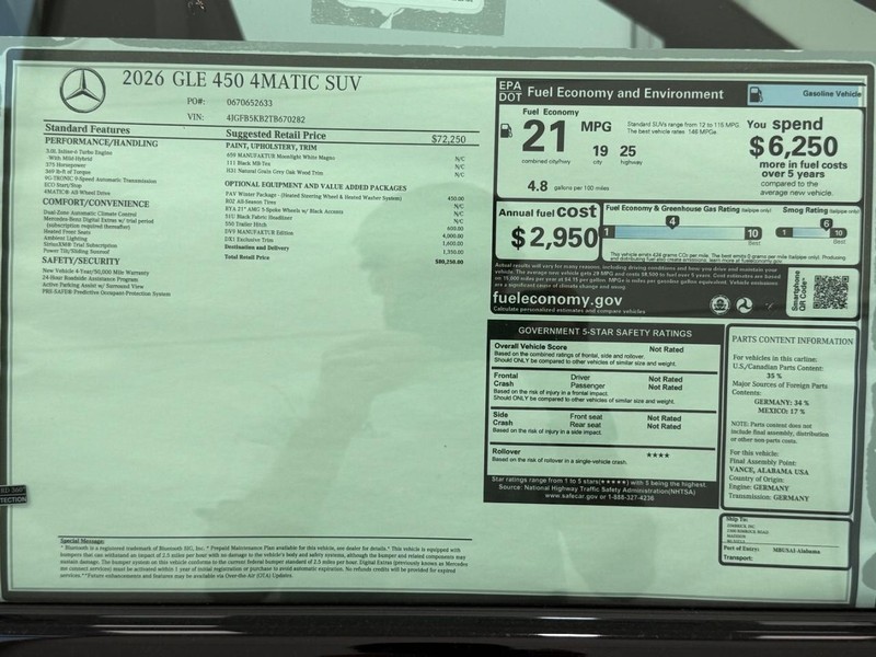 Mercedes-Benz GLE Vehicle Image 4