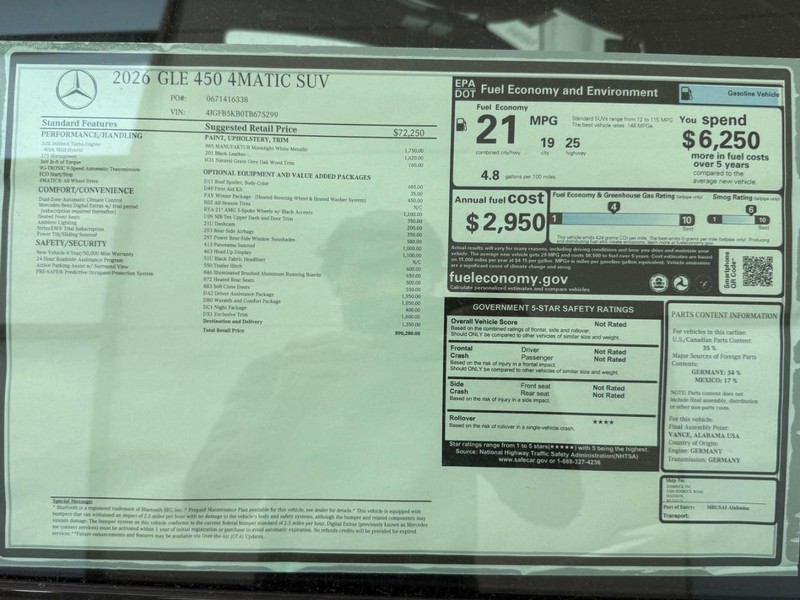 Mercedes-Benz GLE Vehicle Image 3