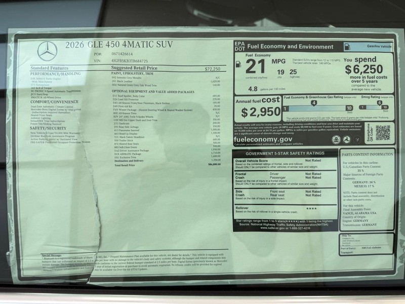 Mercedes-Benz GLE Vehicle Image 4
