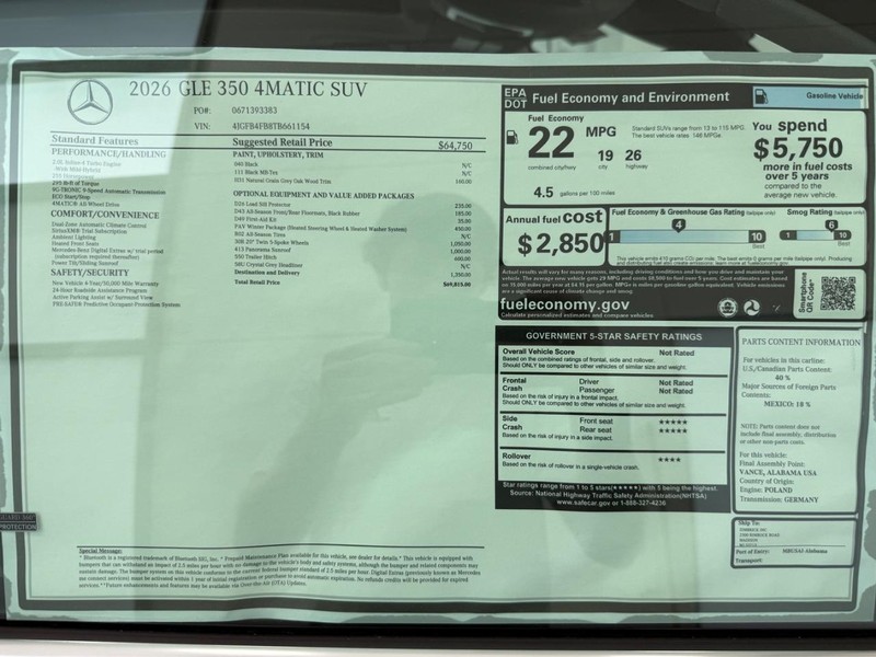 Mercedes-Benz GLE Vehicle Image 4