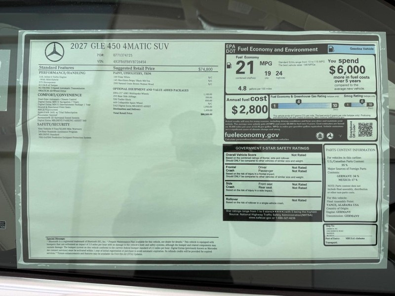 Mercedes-Benz GLE Vehicle Image 4