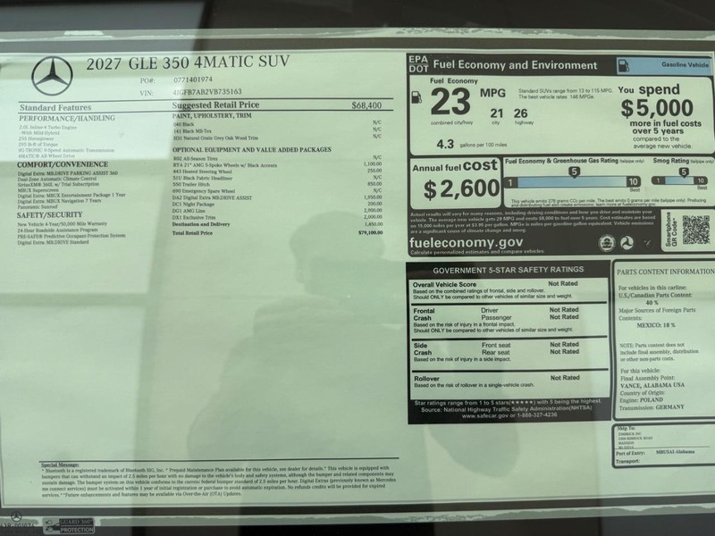 Mercedes-Benz GLE Vehicle Image 4