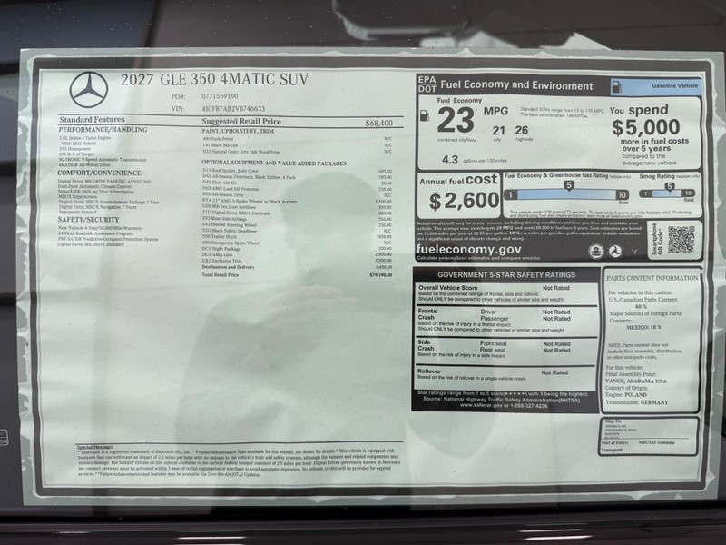 Mercedes-Benz GLE Vehicle Image 4